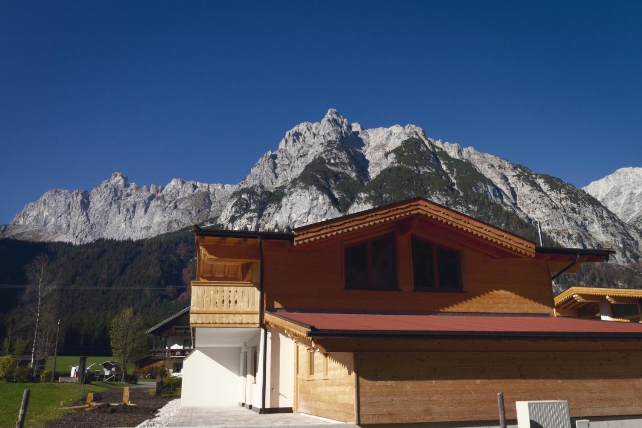 Alpenchalet Im Leutaschtal Ngoại thất bức ảnh