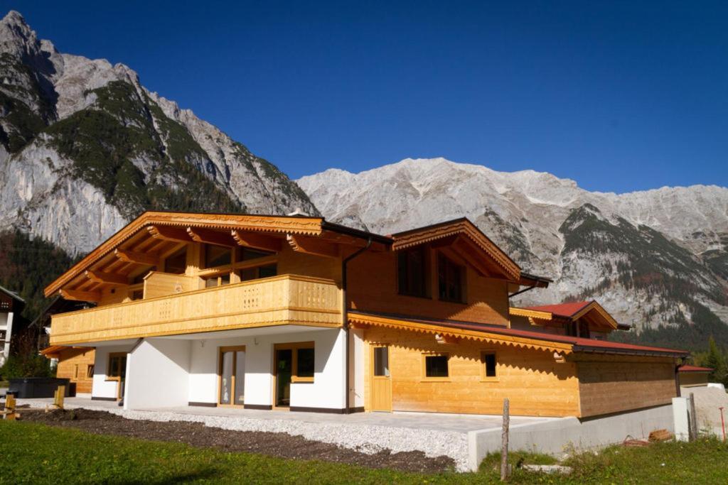 Alpenchalet Im Leutaschtal Ngoại thất bức ảnh