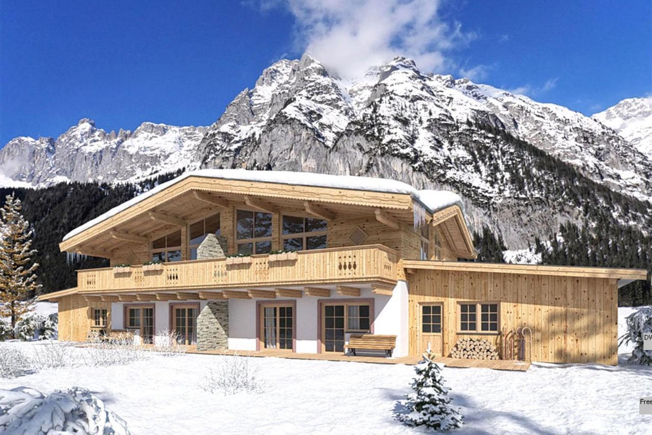 Alpenchalet Im Leutaschtal Ngoại thất bức ảnh